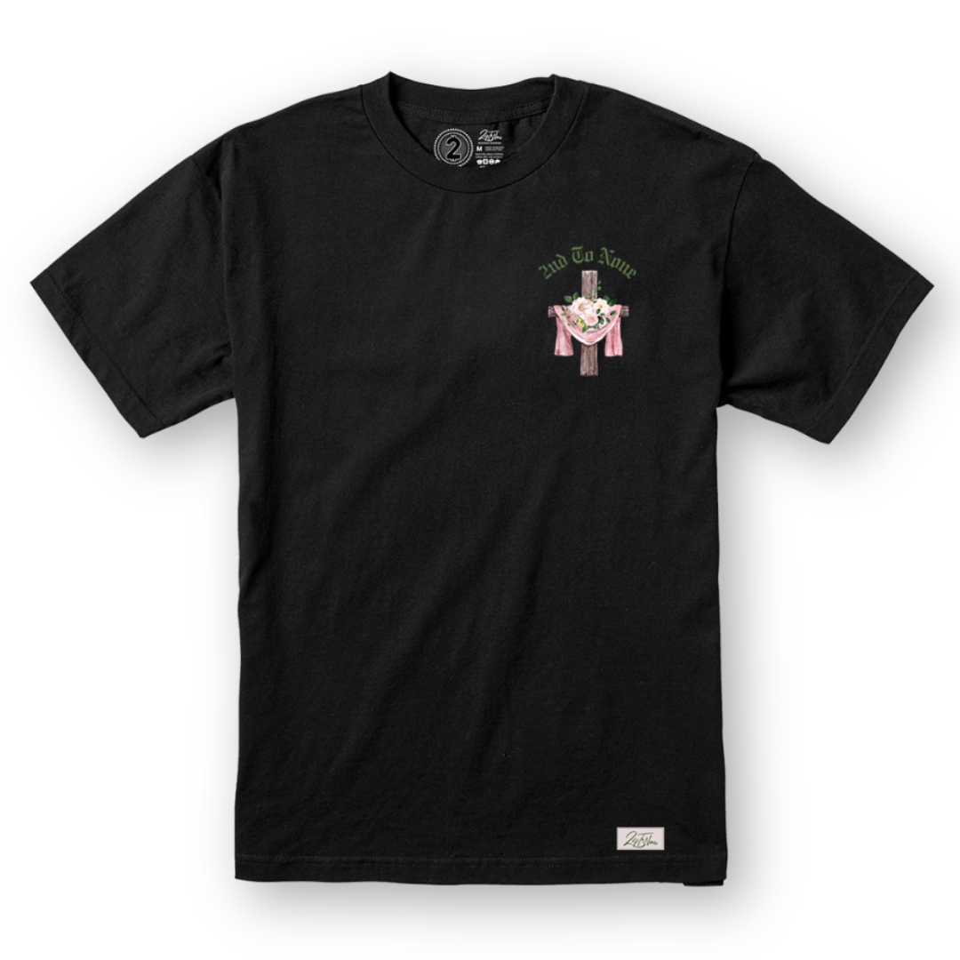 2nd To None Cross Tee (Black)