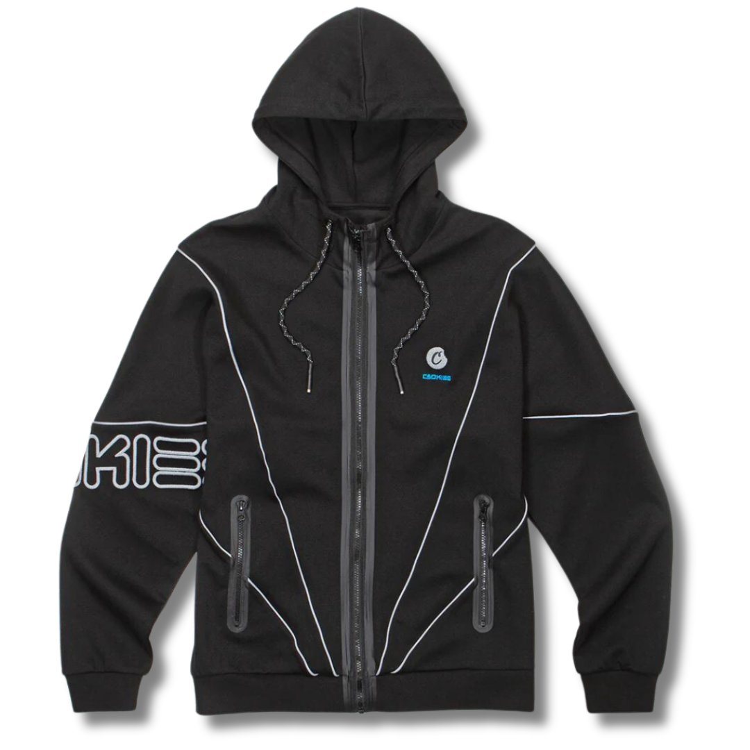 Cookies Formula 1 Racing Zip Hoodie (Black)