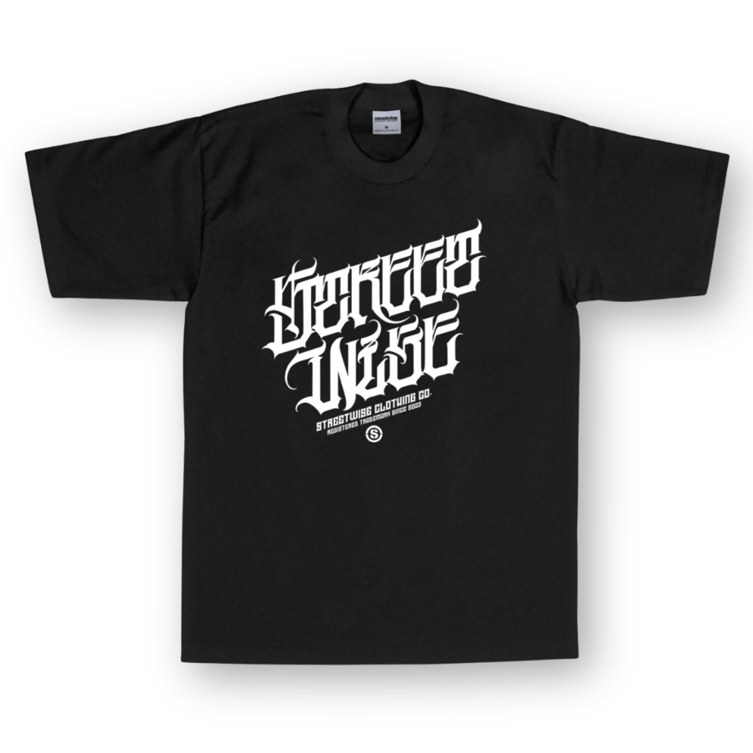 Streetwise Wise Up Tee (Black)