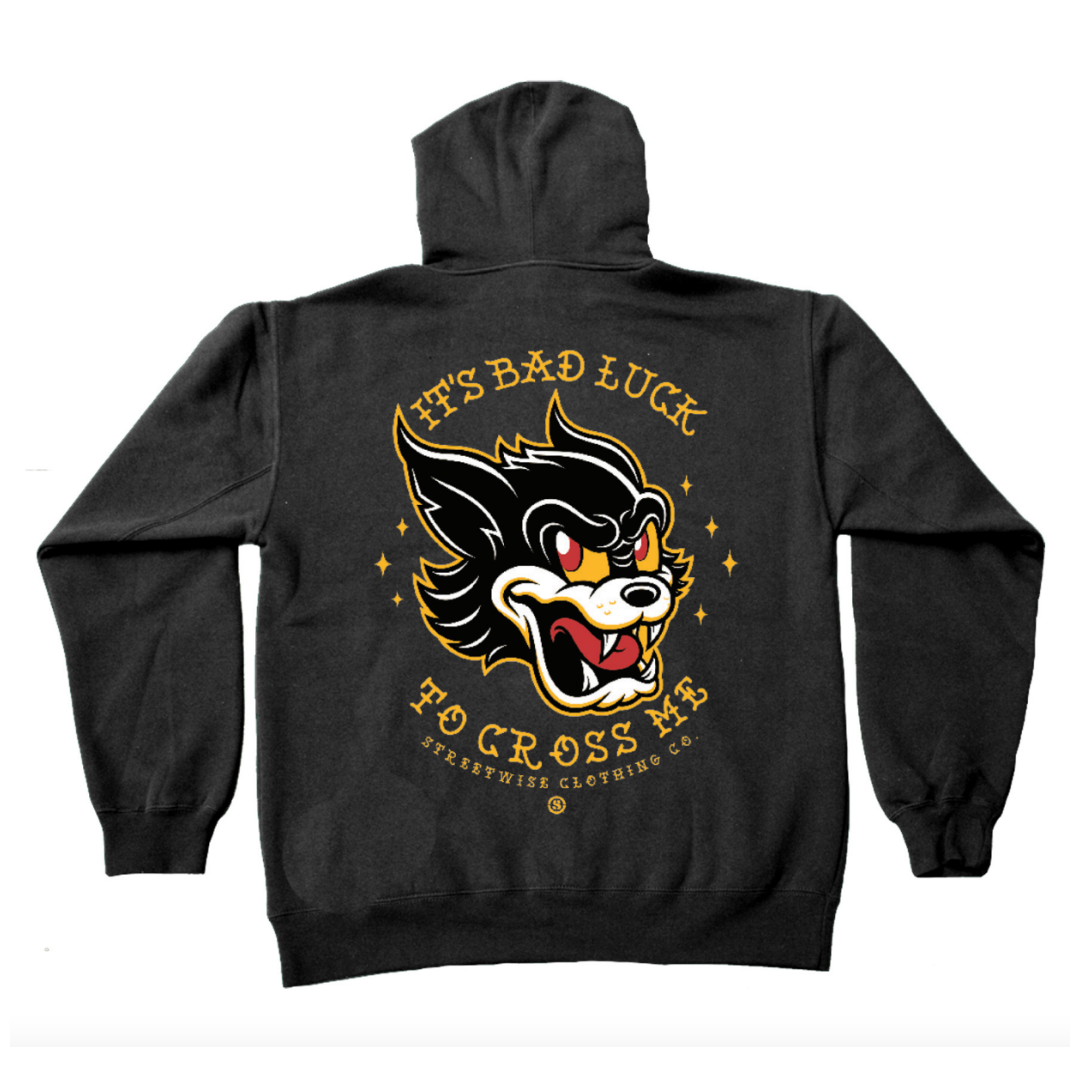 Streetwise 9 Lives Hoodie (Black)
