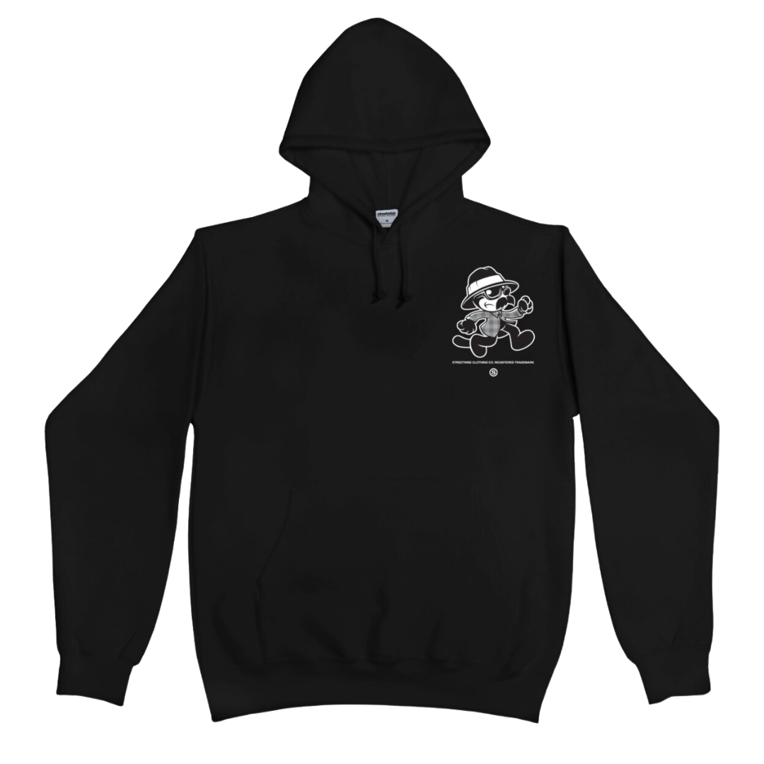 Streetwise Cool Cat Hoodie (Black)