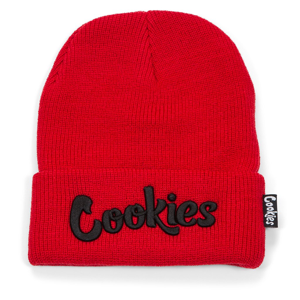 Cookies Original Logo Red Beanie (+2 colors)