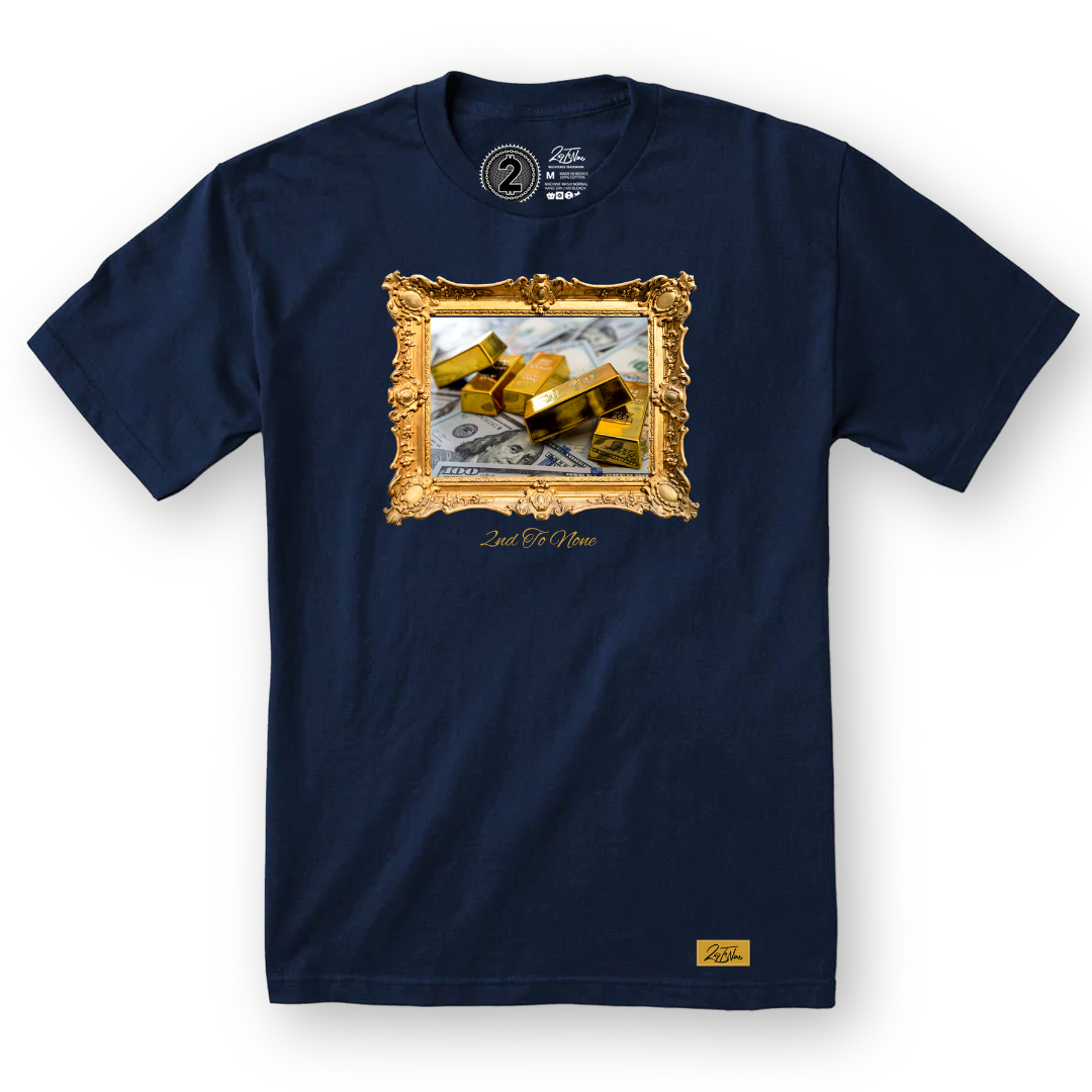 2nd To None Gold Bars Tee (+4 colors)