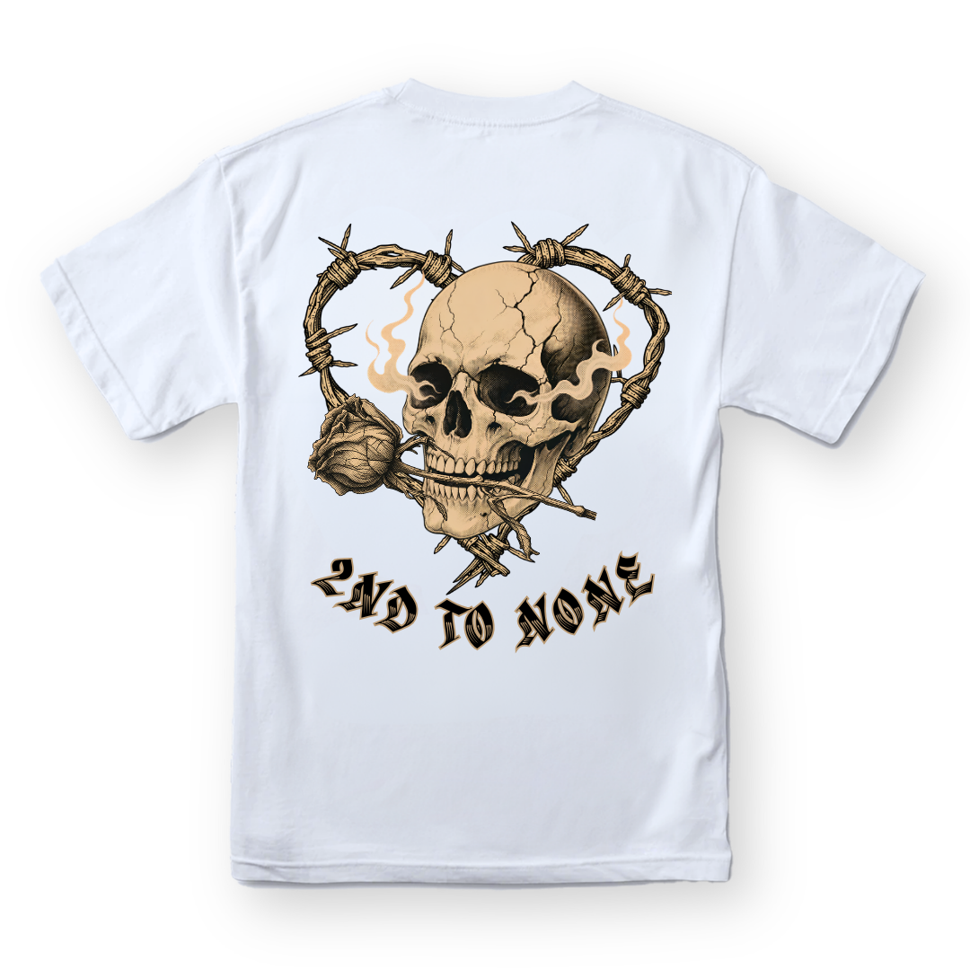 2nd To None Thorn & Skull Tee (+2 colors)