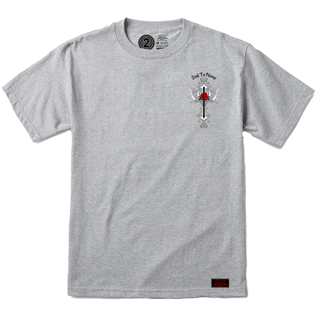 2nd To None Cross Rose Tee (+4 colors)
