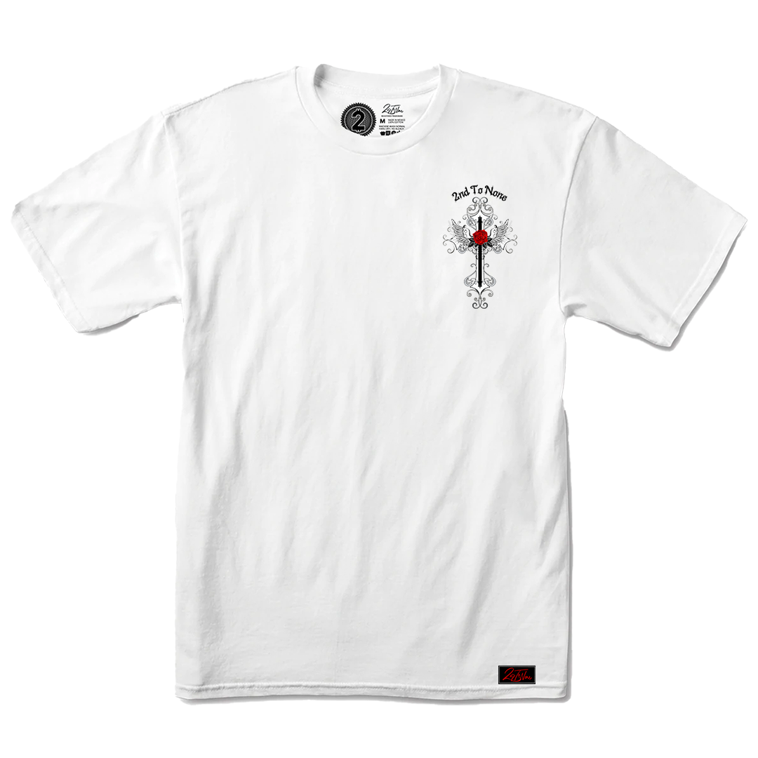 2nd To None Cross Rose Tee (+4 colors)