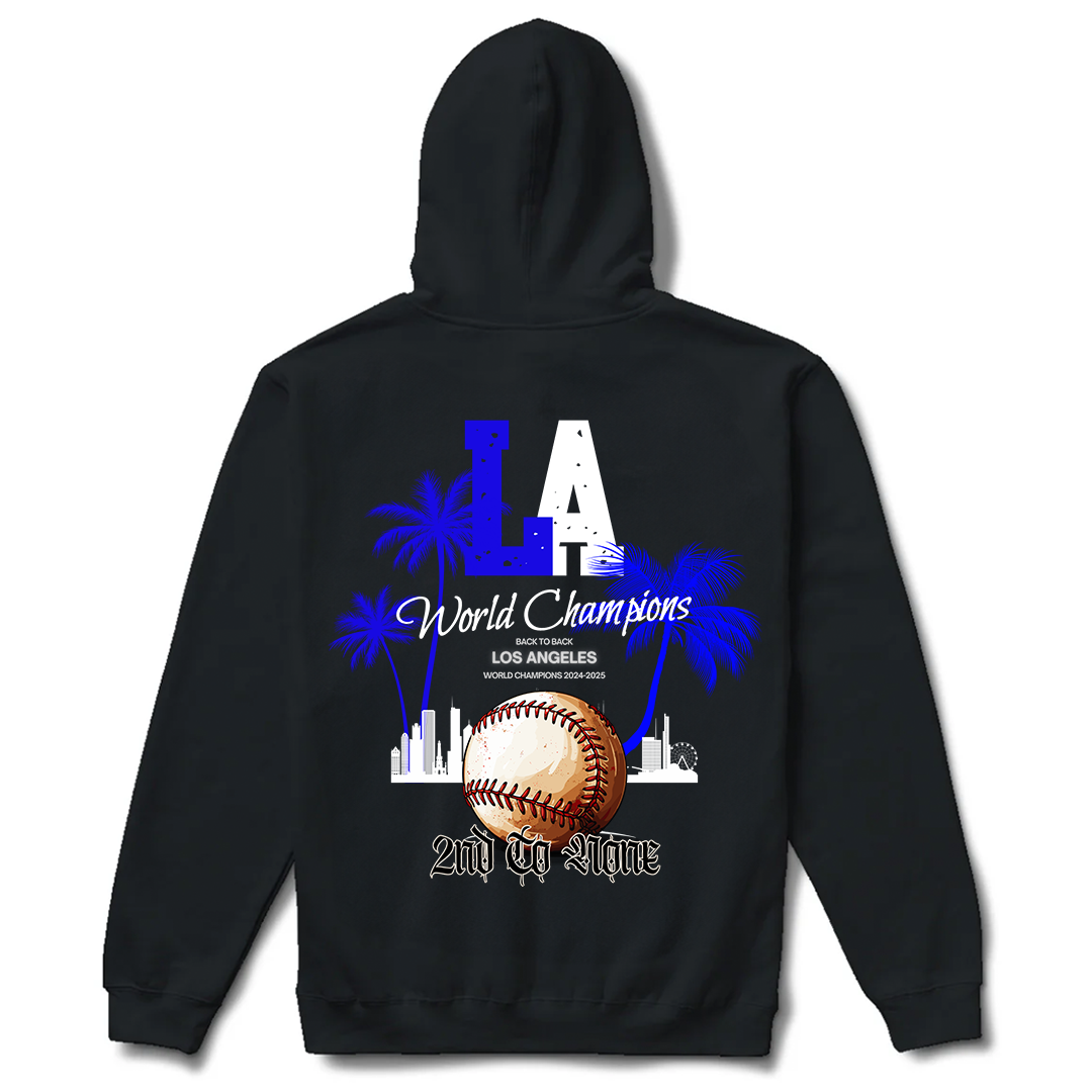 2nd To None L.A. Champs Hoodie (Black)