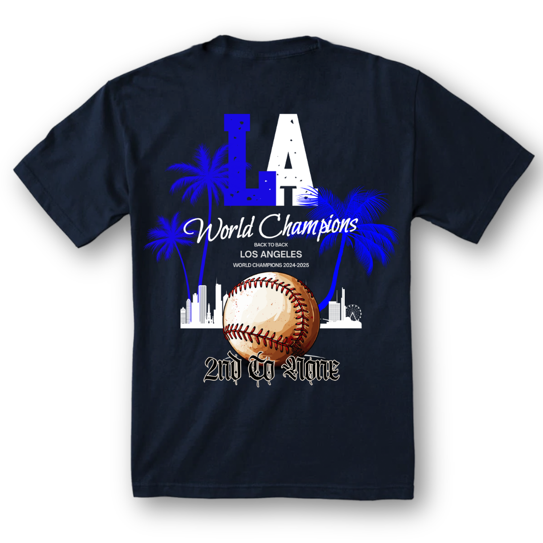 2nd To None L.A. Champs Tee (Black)