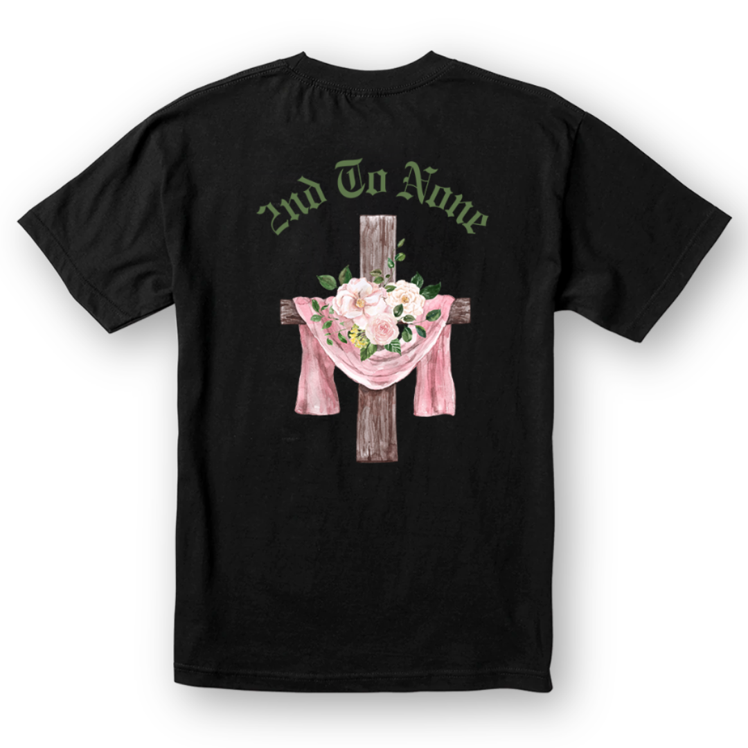 2nd To None Cross Tee (Black)