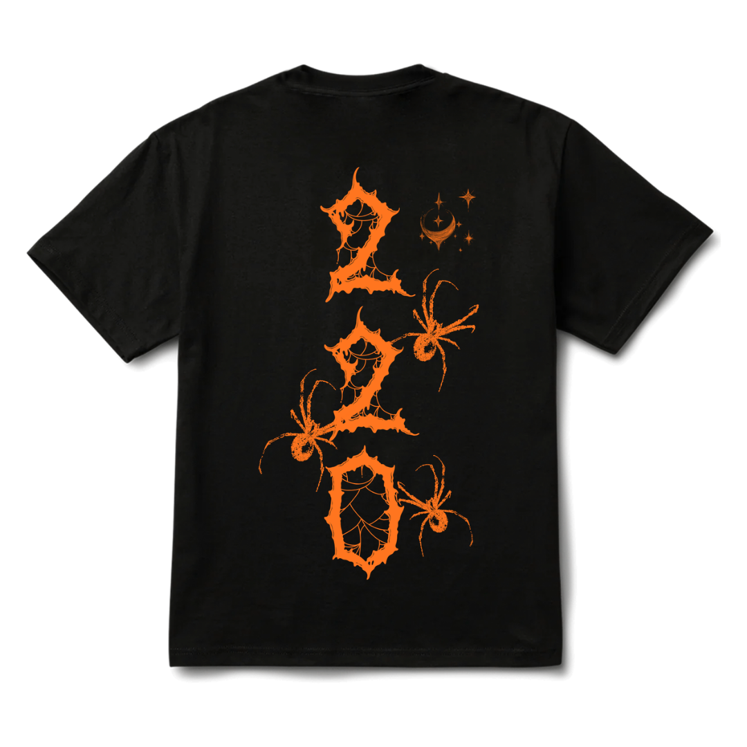 2nd To None 220 Spider Tee (Black/Orange)