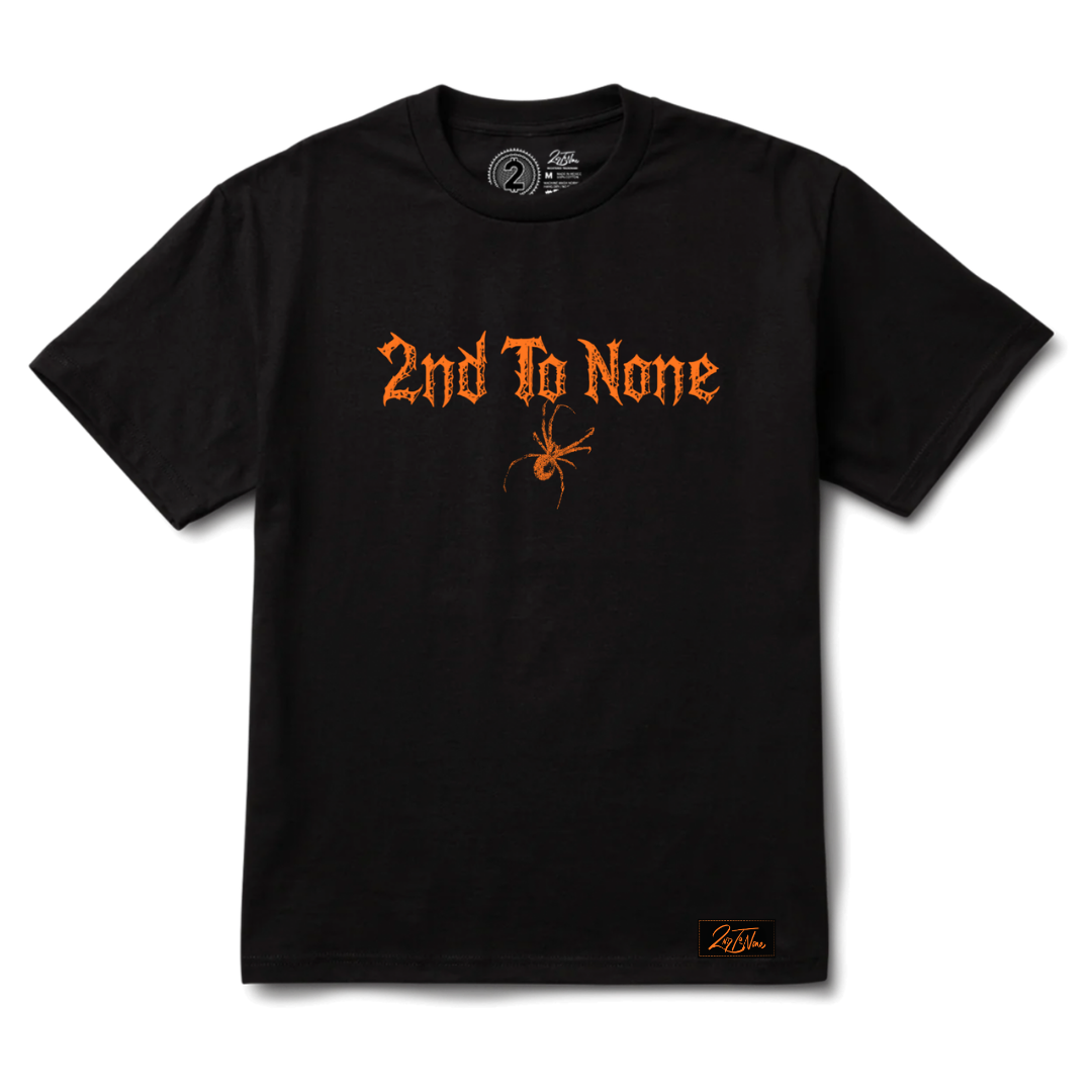 2nd To None 220 Spider Tee (Black/Orange)