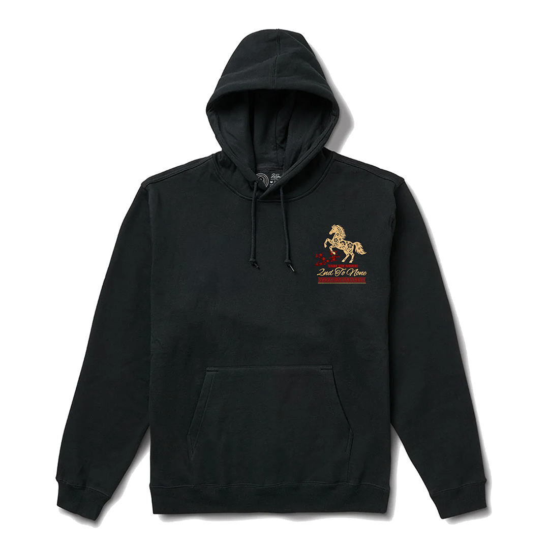 2nd To None Year of the Horse Hoodie (Black)