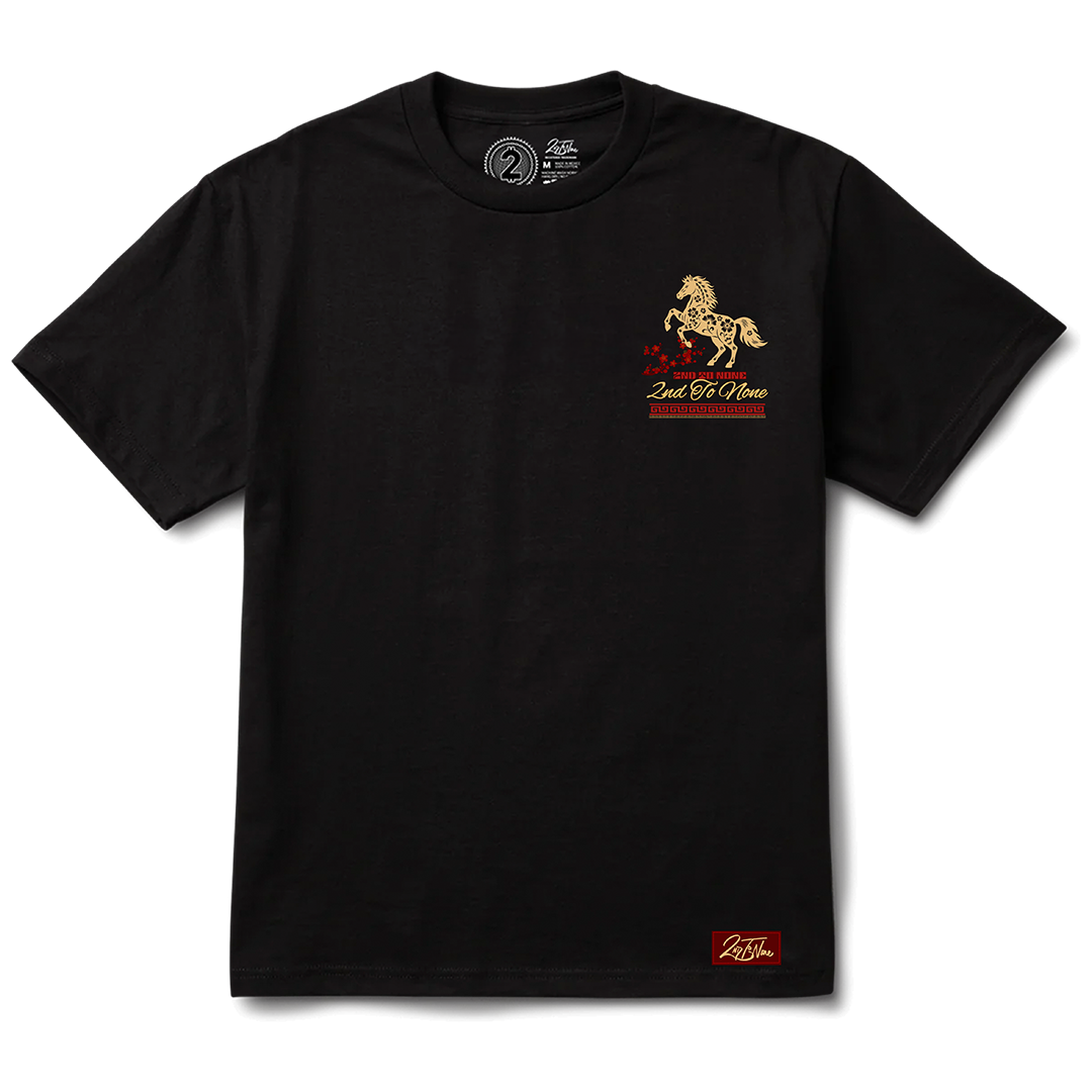 2nd To None Year of the Horse Tee (Black)