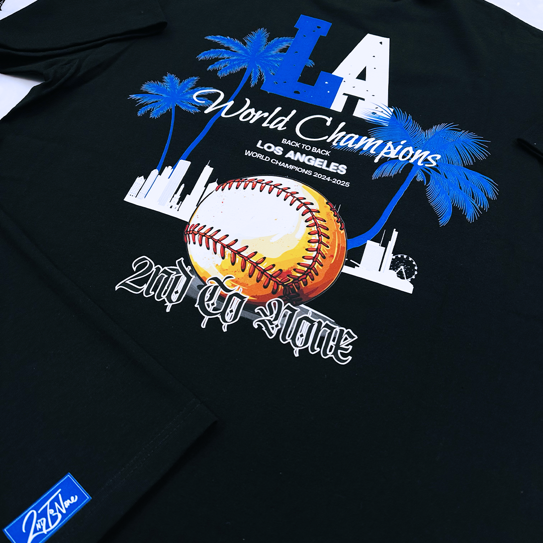 2nd To None L.A. Champs Tee (Black)