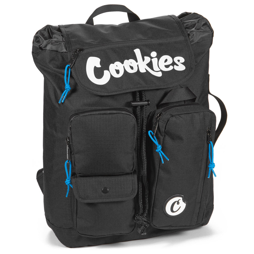 Cookies Voyager Ripstop Weekend Travel Backpack (Black)