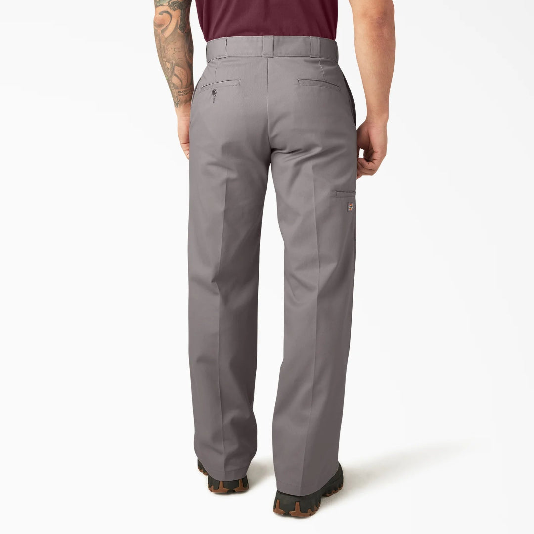 Dickies Loose Fit Double Knee Work Pants (Silver)
