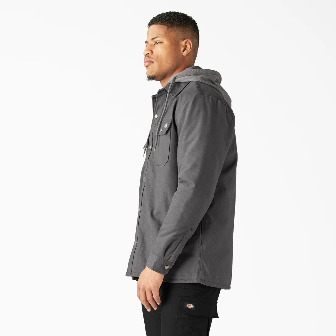 Dickies Water Repellent Duck Hooded Shirt Jacket (+3 colors)