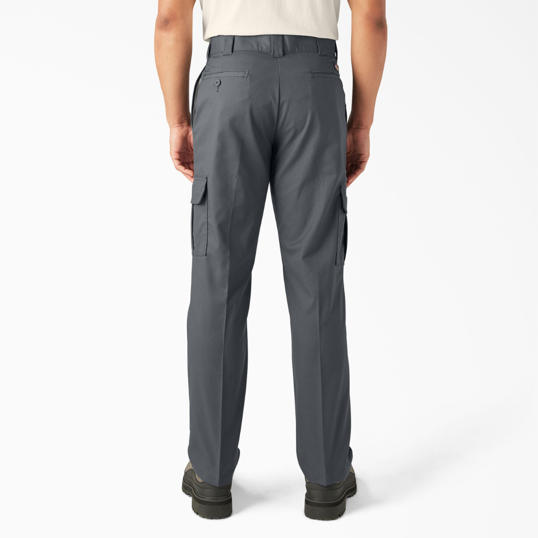 Dickies Cargo Flex Regular Fit Straight Leg Pants (Charcoal)