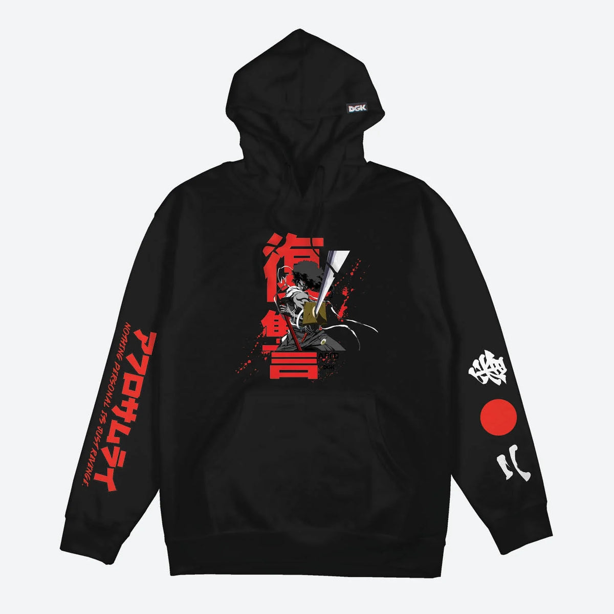 DGK x Afro Samurai Afro Hoodie Black