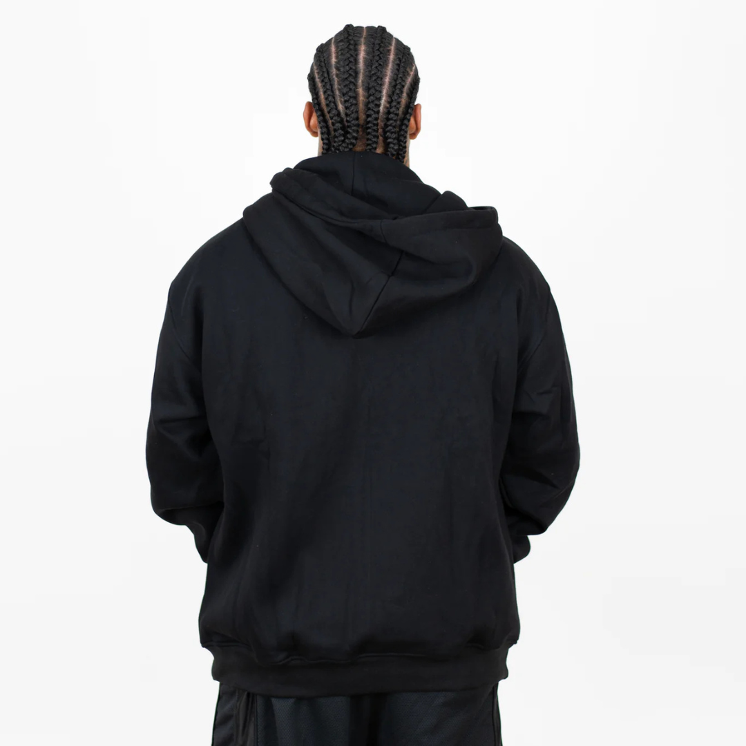 FB County Heavyweight Zip-Up Hoodie (Black)