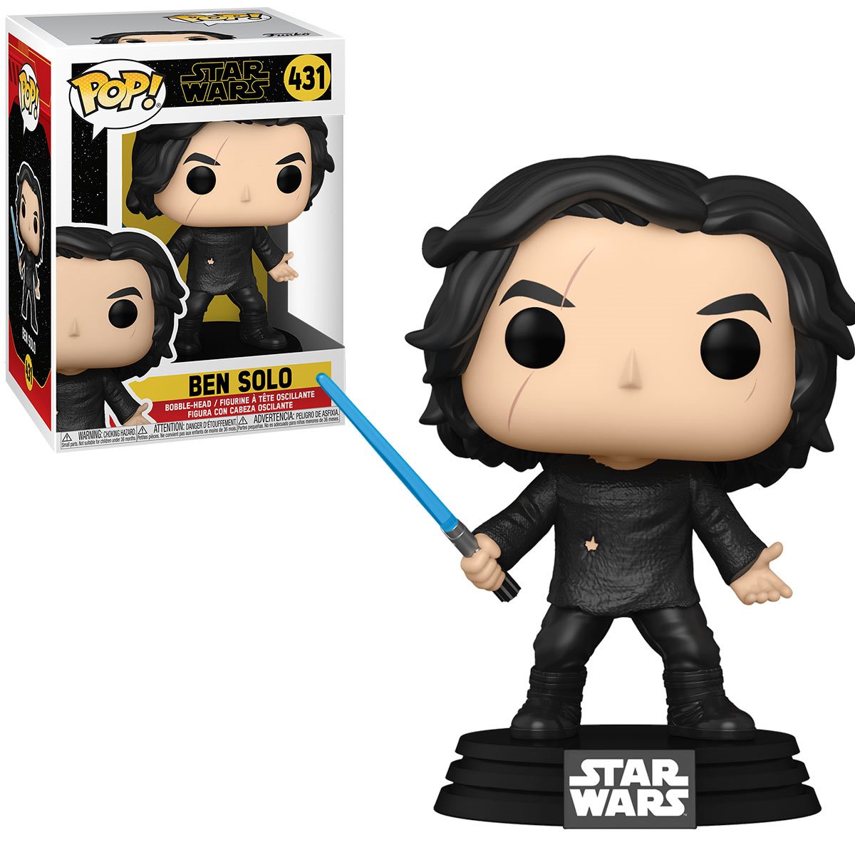 Funko Pop! Star Wars Ben Solo with BLue Saber Pop Vinyl Figure #431