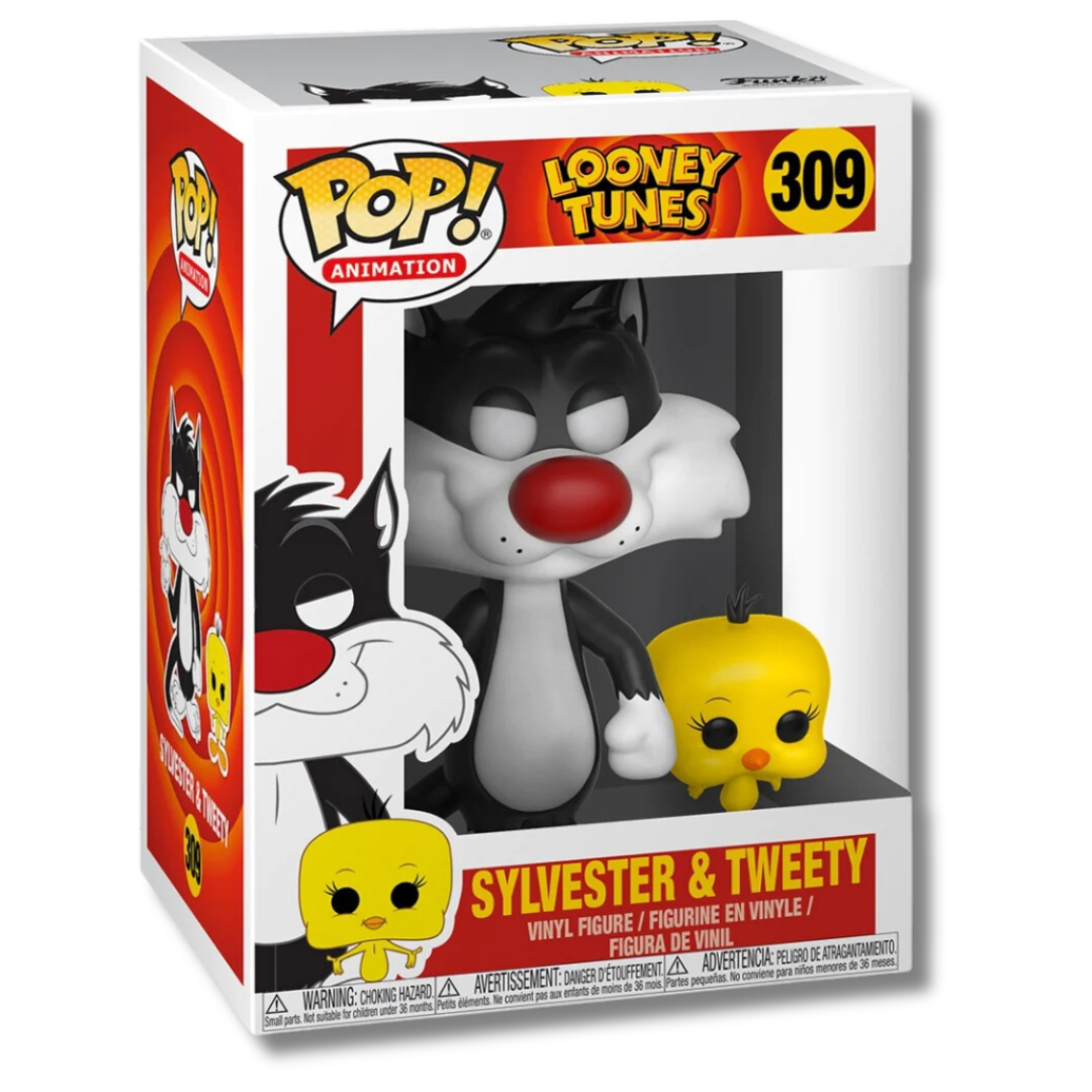 Funko Pop! Looney Tunes: Sylvester & Tweety Figure #309