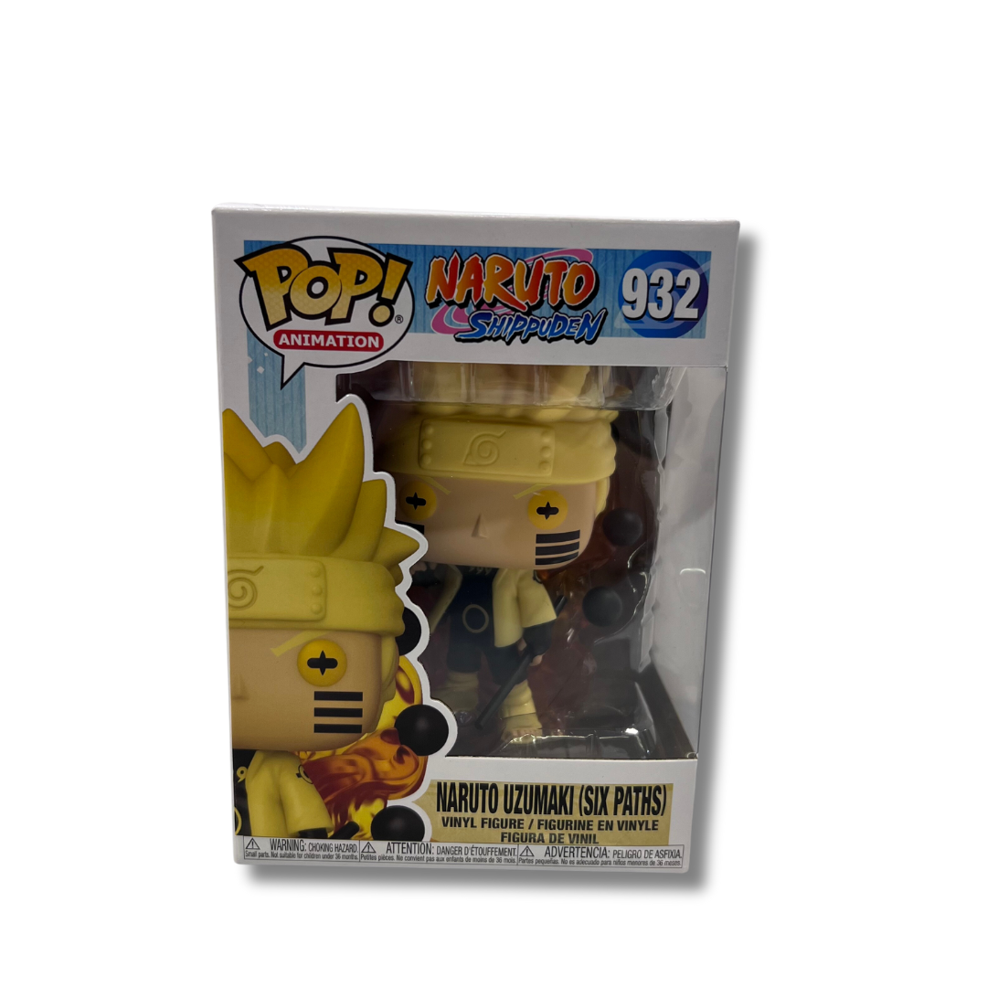 Funko Pop Naruto Shippuden: Naruto Uzumaki (Six Paths) Figure #932