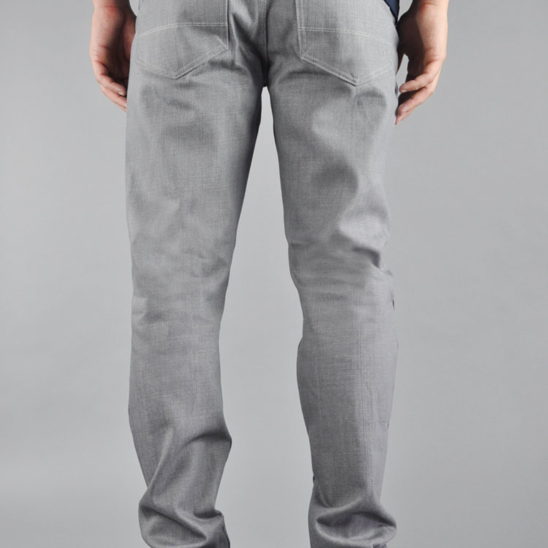 Neo Blue Regular Slim Denim (Denim Light Gray) #1011