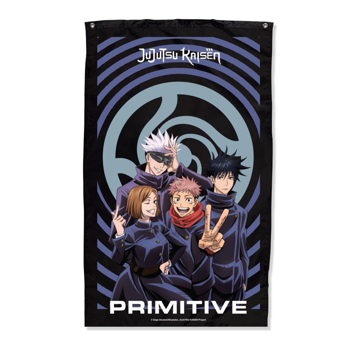 Primitive x Jujutsu Kaisen- United Banner (Black)