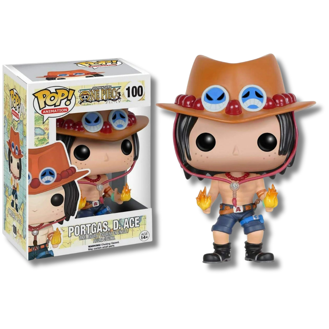 Funko Pop! One Piece: Portgas D. Ace Vinyl Figure #100