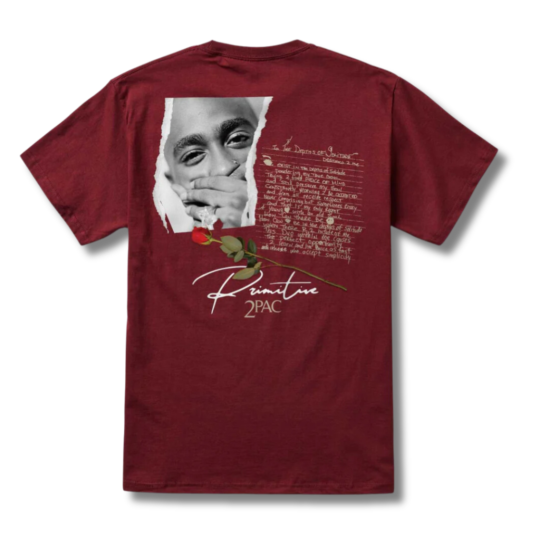 Primitive x Tupac Shakur Lyrics II Tee (+3 colors)