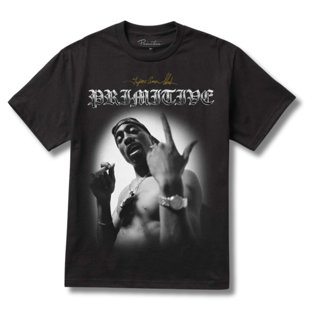 Primitive x Tupac Shakur One Tee (Black)