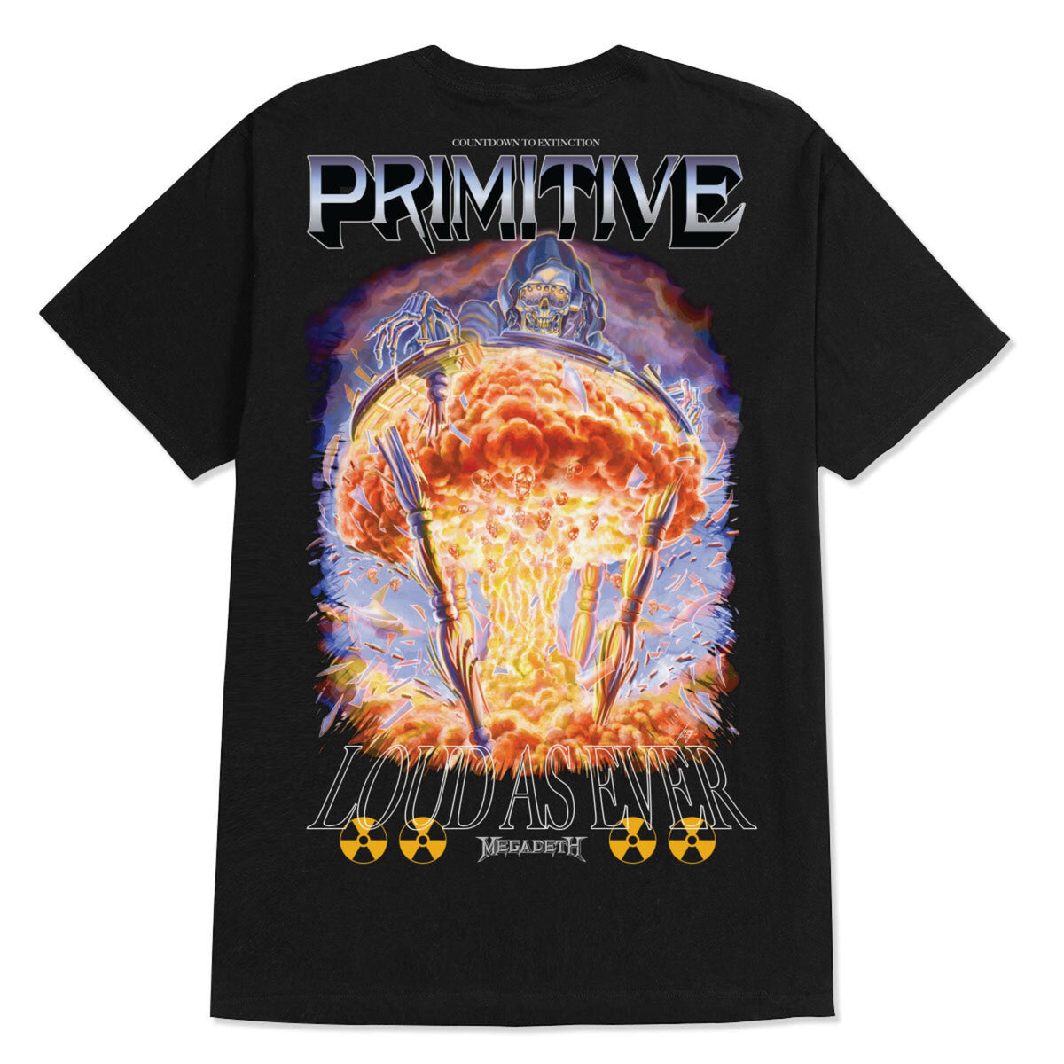 Primitive x Megadeth Time Tee (Black)
