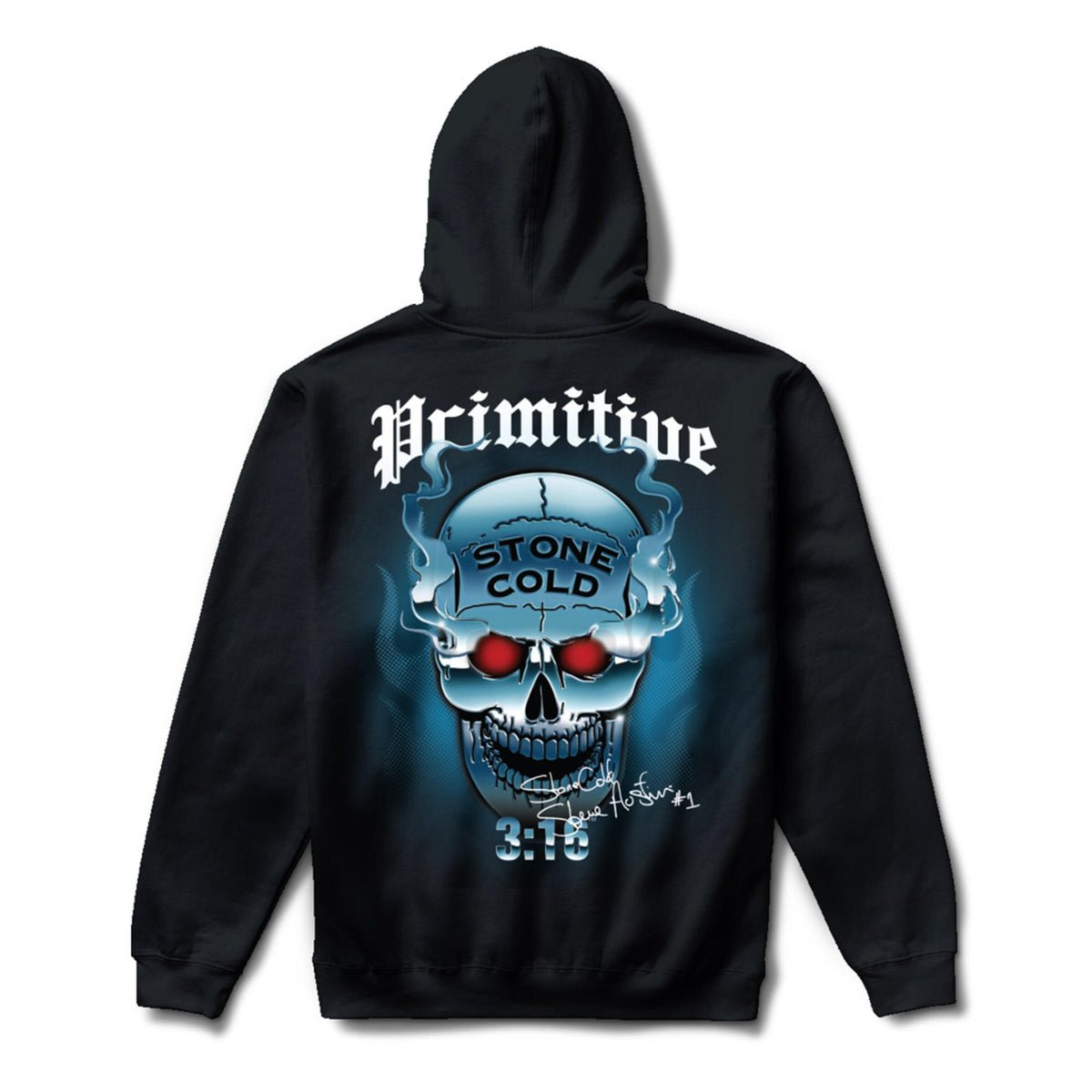 Primitive x WWE- Austin Chrome Hood (Black)