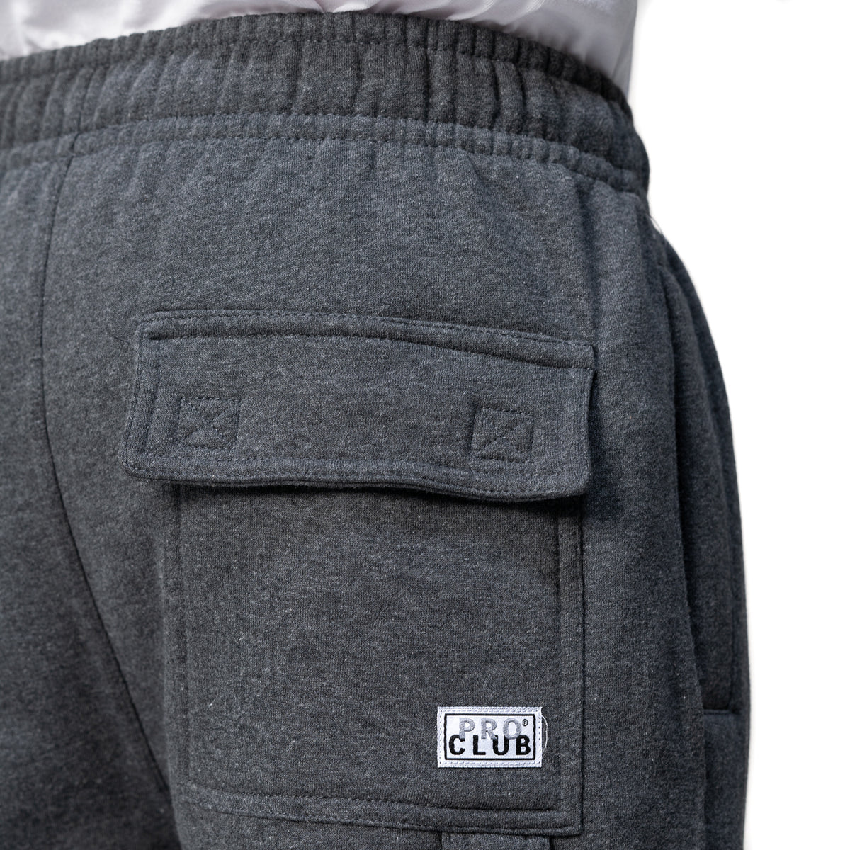 Pro Club Men's Heavyweight Fleece Cargo Pants (+3 colors)