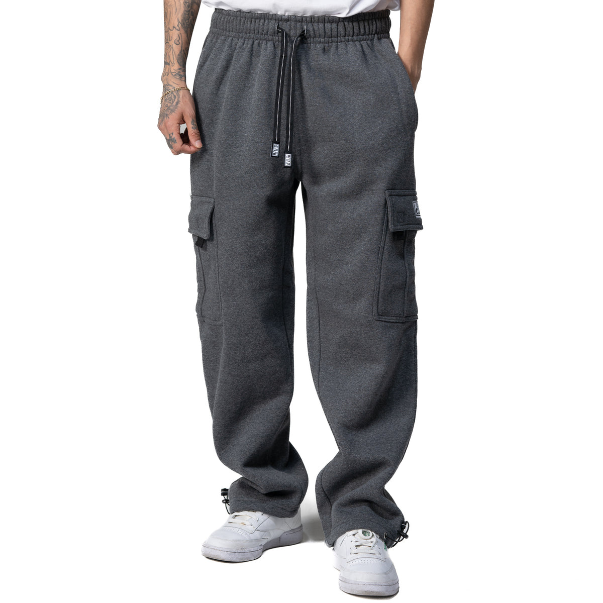 Pro Club Men's Heavyweight Fleece Cargo Pants (+3 colors)