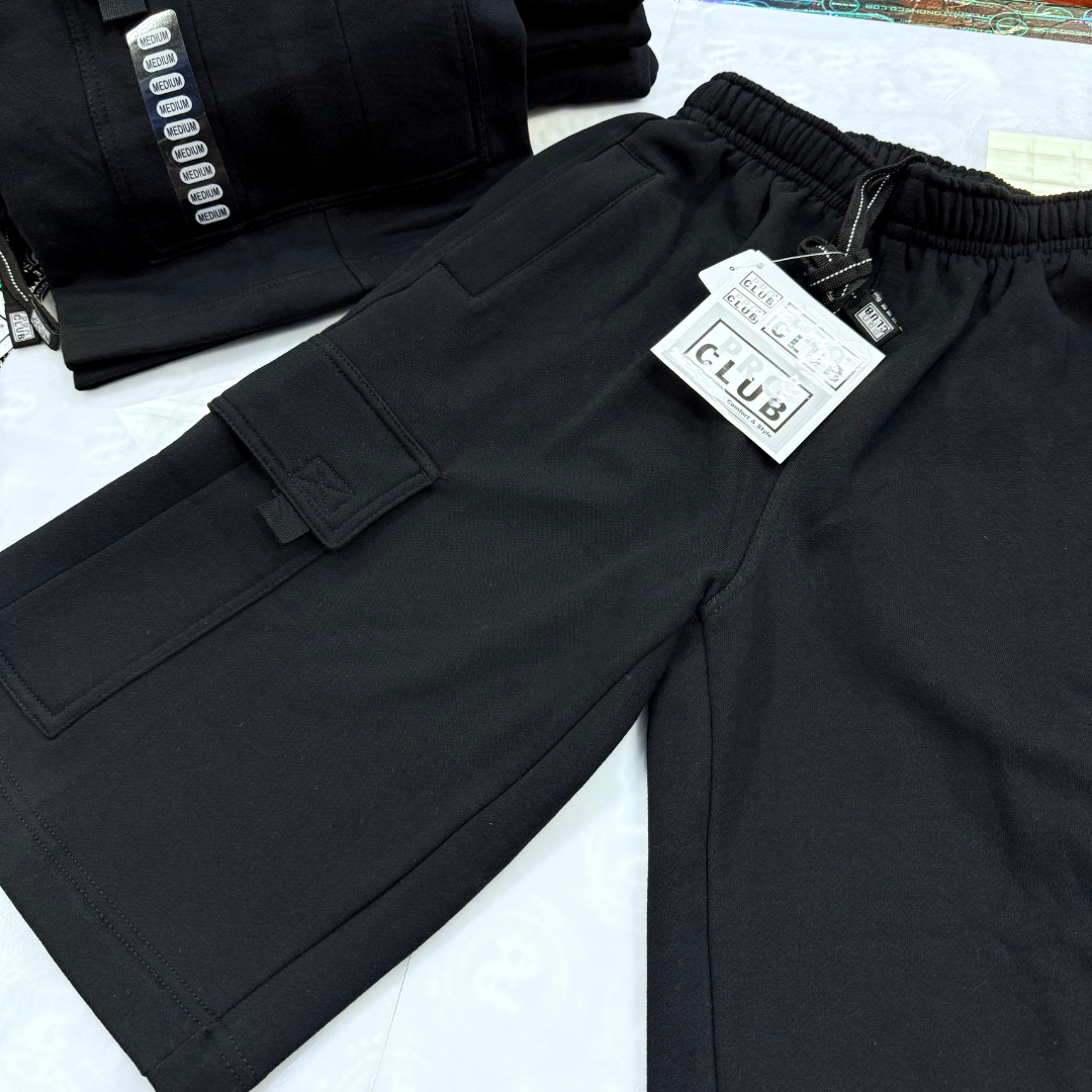 Pro Club Men's Fleece Cargo Shorts (+3 colors)