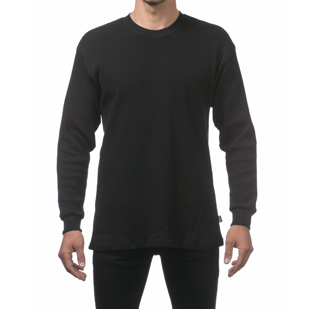 Pro Club Heavyweight Cotton Long Sleeve Thermal Top (+4 colors)