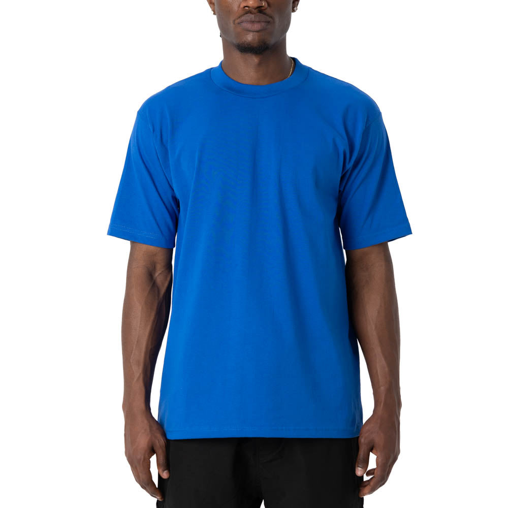 Pro Club Men's Heavyweight Cotton Short Sleeve Crew Neck T-Shirt (+13 colors)