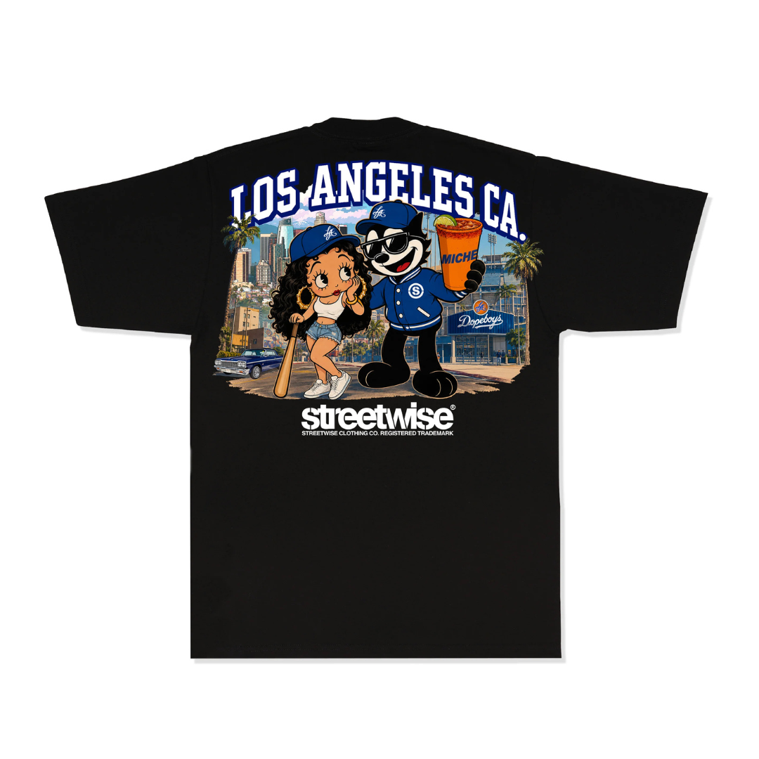 Streetwise Betty Blue Tee (Black)