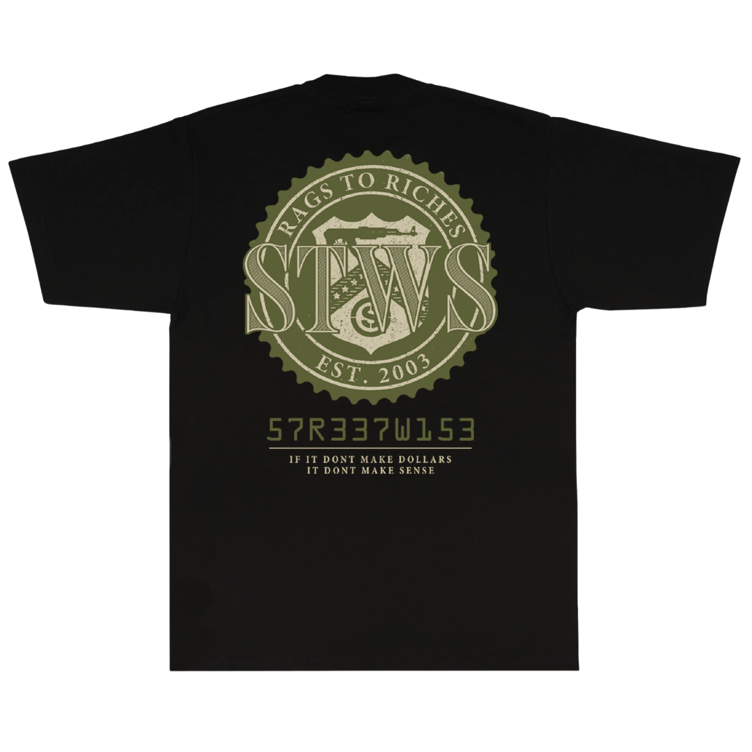 Streetwise Currency Tee (Black)