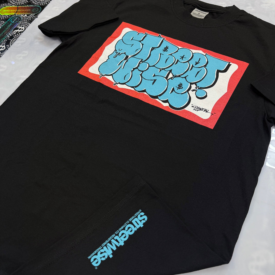 Streetwise Slap Tag Tee (Black)