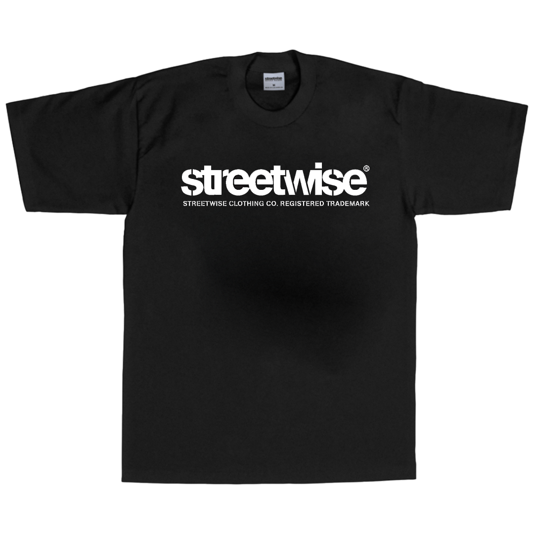 Streetwise Stencil Tee (Black)