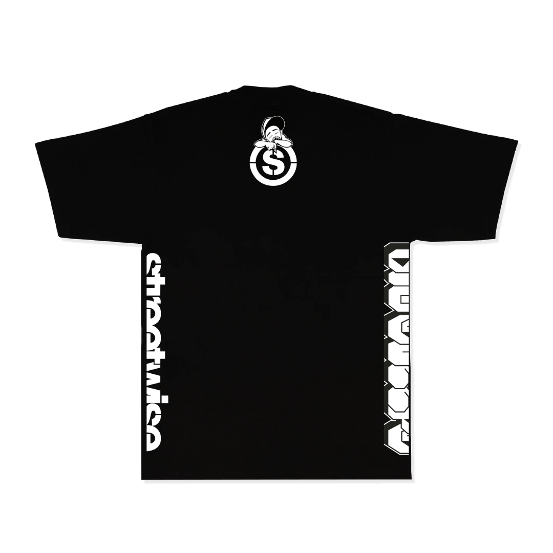 Streetwise Big Streets T-shirt (Black)