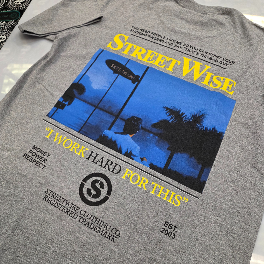 Streetwise Hard Work Tee (+2 colors)