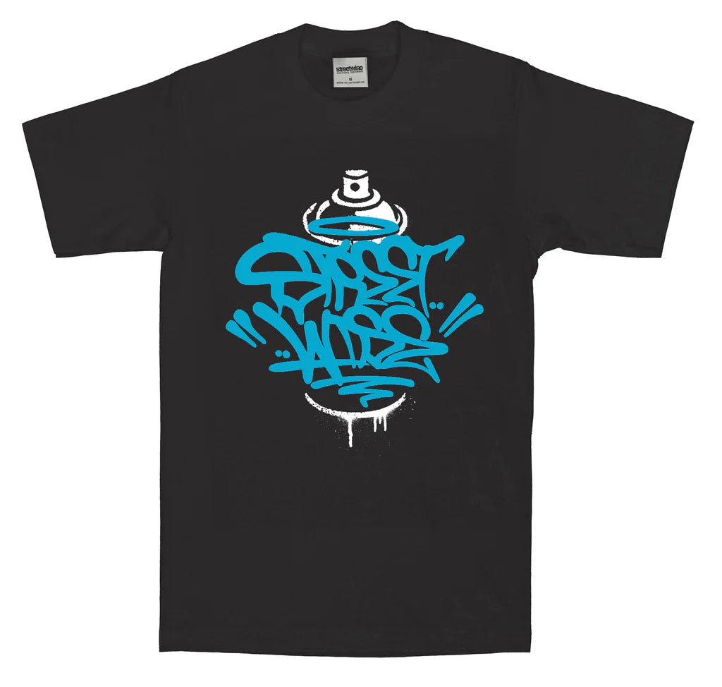 Streetwise Street Stencil Tee (Black)