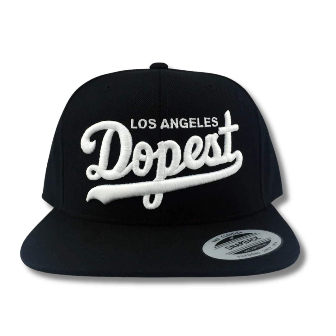 Streetwise Dopest Snapback Hat (Black)