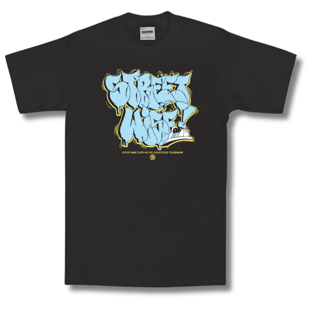 Streetwise P45 Throwie Tee (Black)