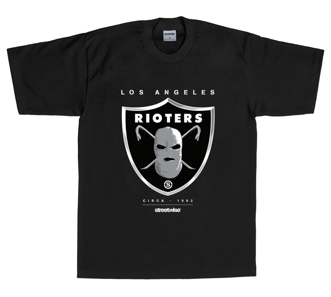 Streetwise Rioters Tee (Black)