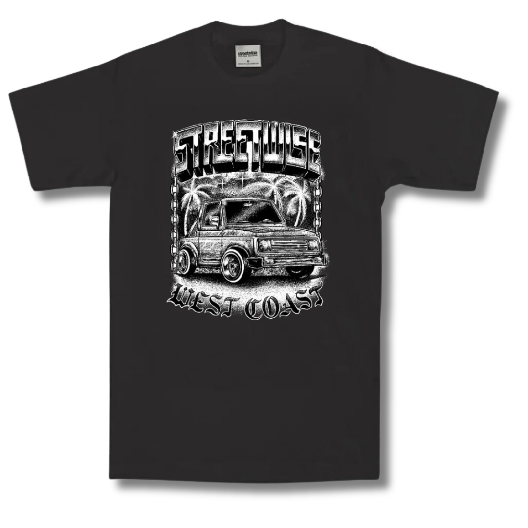 Streetwise Samurai Tee (Black)